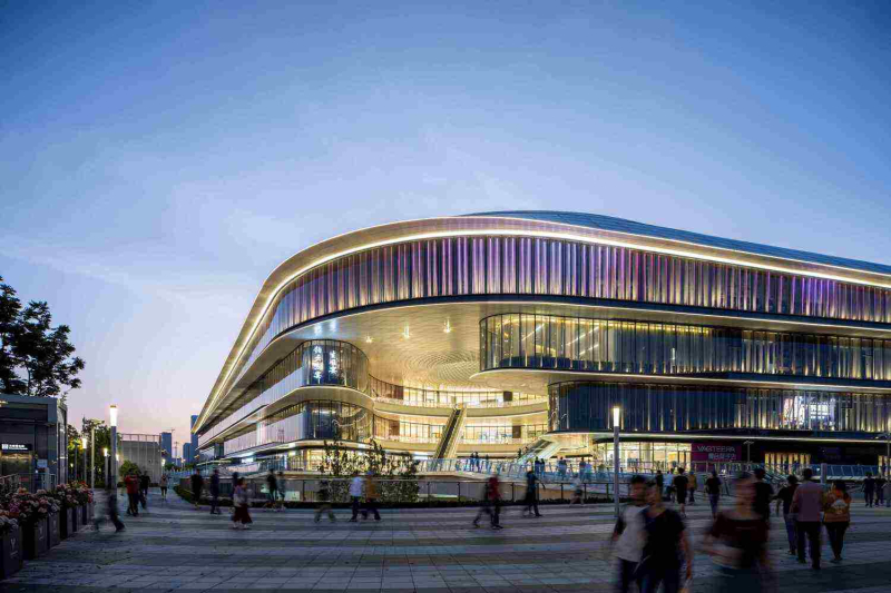 Автобусный вокзал Сучжоу Уцзян в городе Сучжоу, Китай