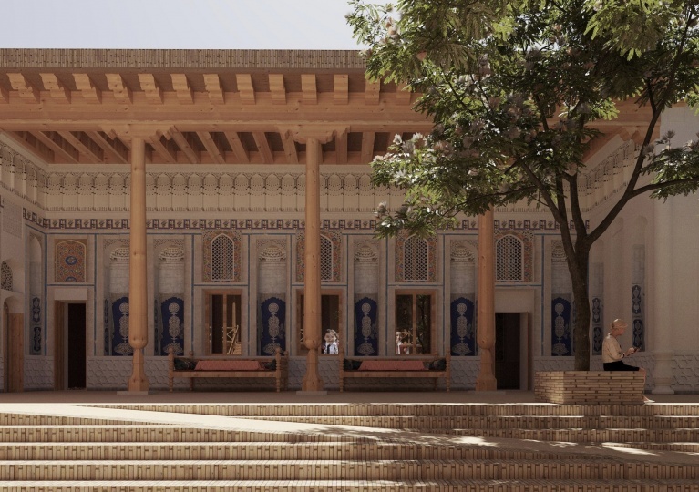 Лина Готме проектирует музей в Бухаре