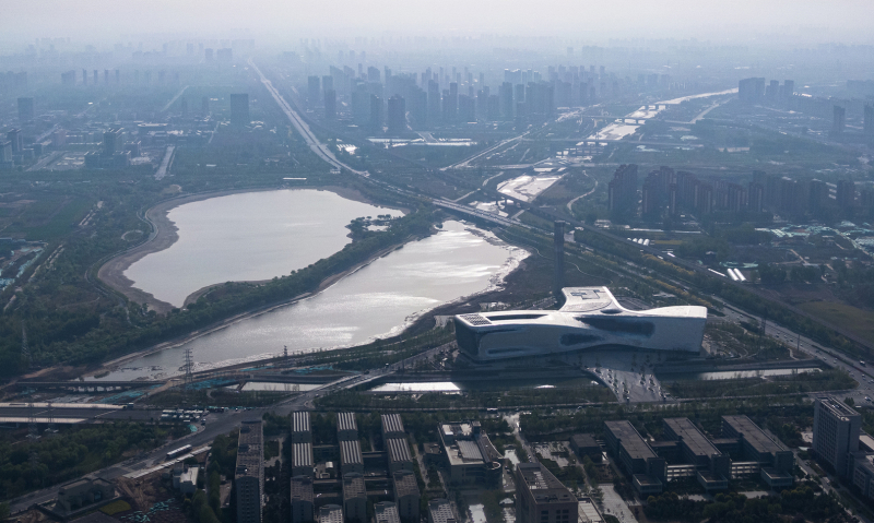 Новый музей науки и техники провинции Хэнань, Китай