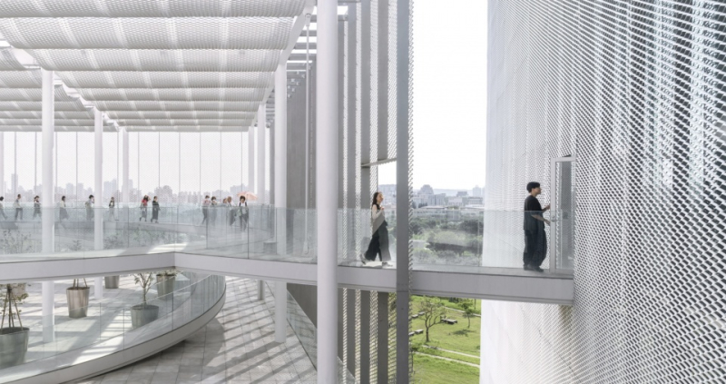 Студия SANAA построила музей-библиотеку на Тайване