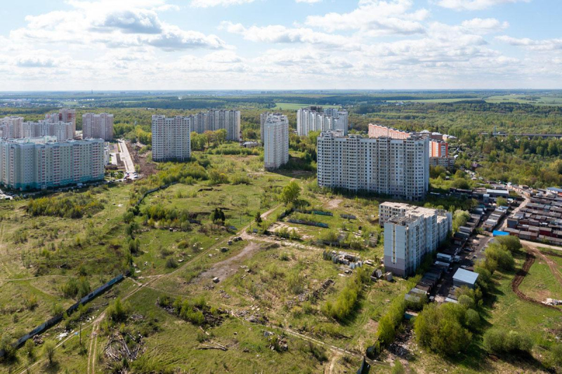 В Подмосковье выставили на торги заброшенный жилой микрорайон