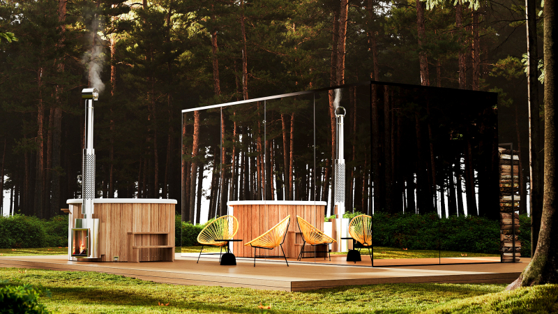 Зеркальные стены, сад без сорняков и другие новинки загородного дома