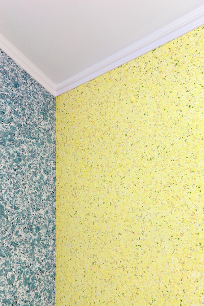 Жидкие обои в интерьере: плюсы и минусы, советы по применению (57 фото)