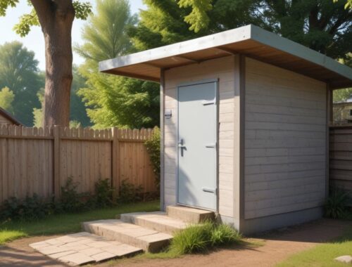 Хозблок для дачи с туалетом и душем под ключ стоимость от 45000 рублей