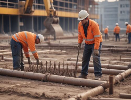 Установка винтовых свай: цена от 2450 рублей