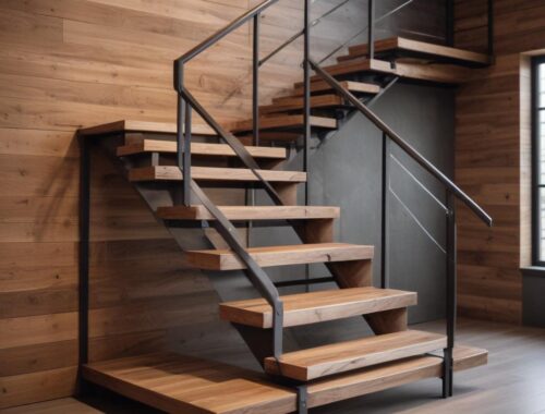 Деревянные и металлические лестницы: обзор материалов, конструкций и монтажных решений