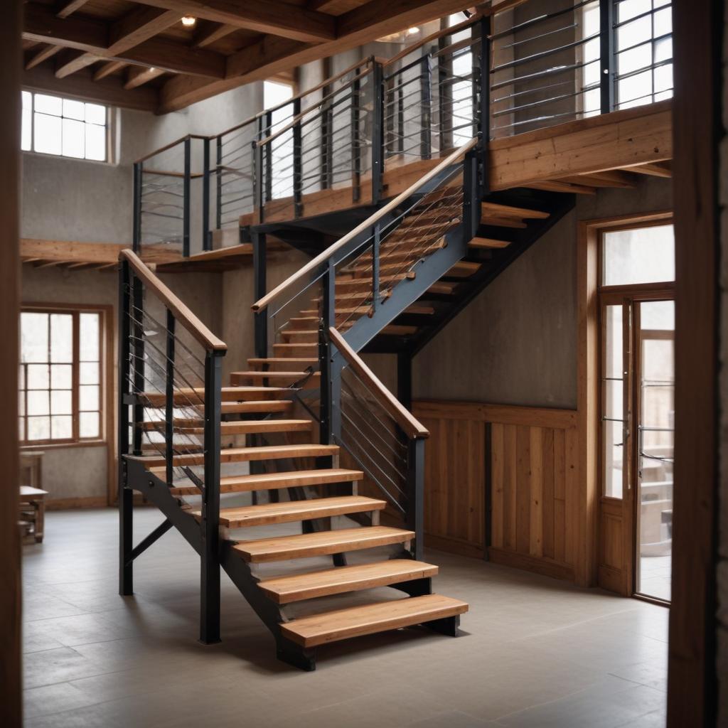 Деревянные и металлические лестницы: обзор материалов, конструкций и монтажных решений - изображение 2