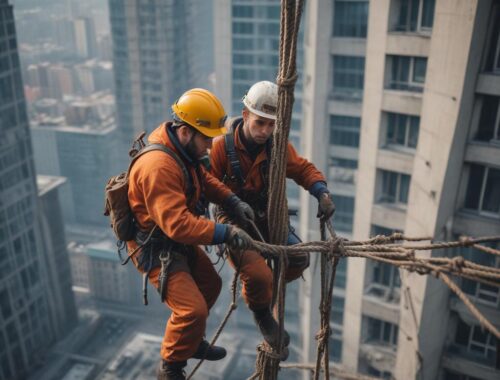 Промышленный альпинизм в Москве: обзор высотных и верхолазных работ и ориентировочных расценок на услуги