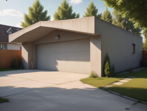 Гараж из газобетона: стоимость от 350000 рублей Гараж из газобетона: стоимость от 350000 рублей