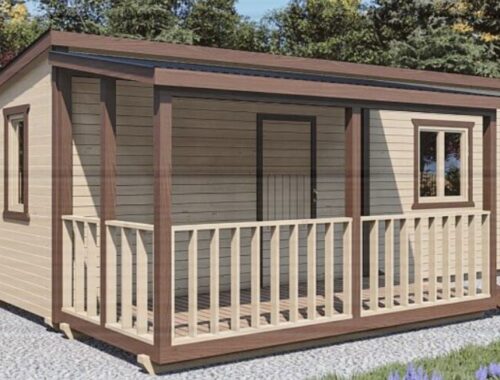 Бытовки со сборкой на участке в Москве.