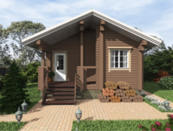 Бани из бруса под ключ: проекты и цены