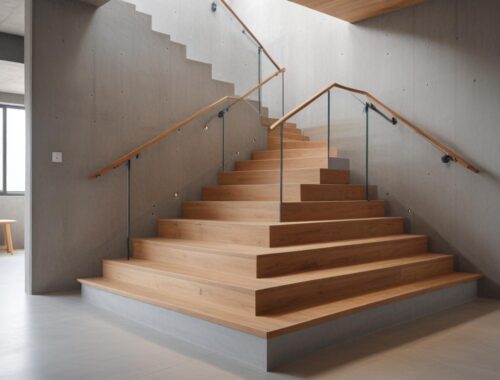 Обшивка бетонных лестниц деревом: современные методы и этапы монтажа