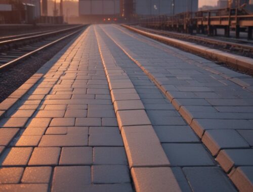 Завод по производству тротуарной плитки и бордюров